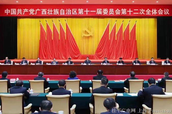 中國共產(chǎn)黨廣西壯族自治區(qū)第十一屆委員會第十二次全體會議公報
