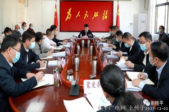 桂平市委常委會召開會議 學習貫徹落實自治區(qū)第十二次黨代會精神 韋慶強主持并講話