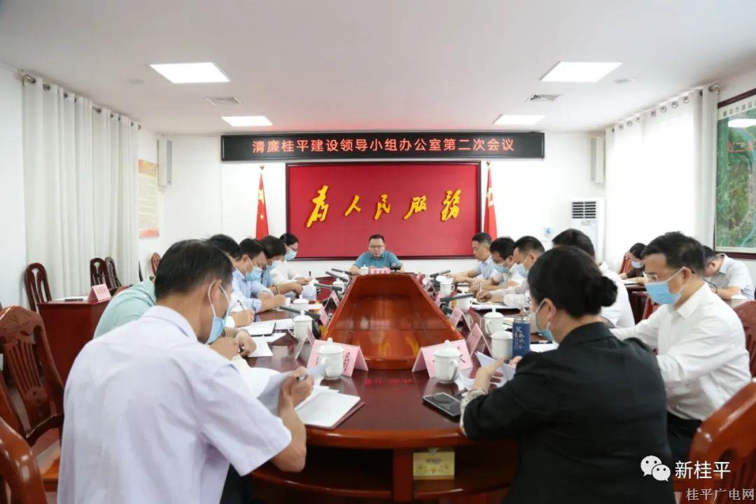 桂平市召開清廉桂平建設(shè)領(lǐng)導(dǎo)小組辦公室第二次會(huì)議