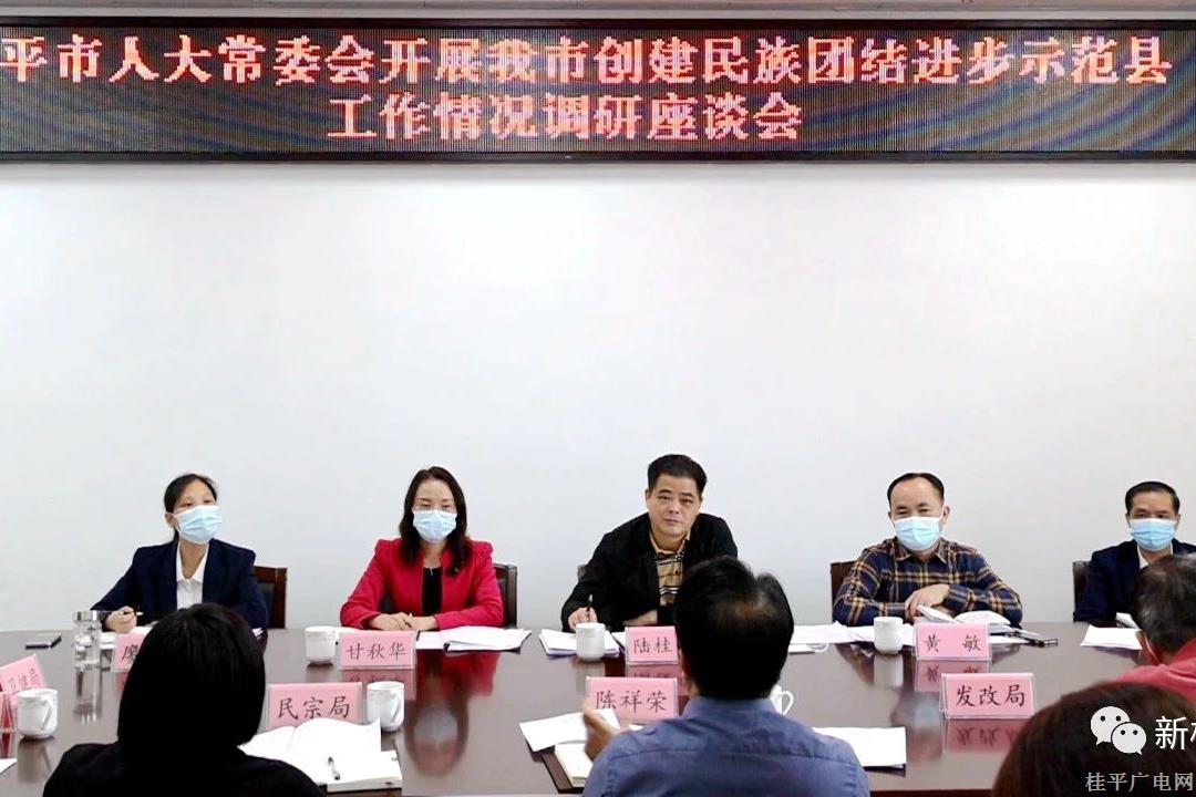 桂平市人大常委會開展我市創(chuàng)建民族團結(jié)進步示范縣工作情況調(diào)研座談會