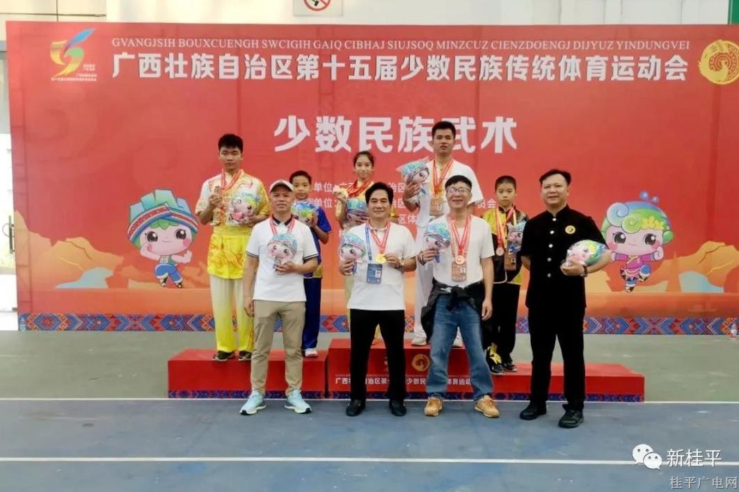 點贊,！我市武術(shù)隊在廣西壯族自治區(qū)第十五屆少數(shù)民族傳統(tǒng)體育運動會中獲佳績
