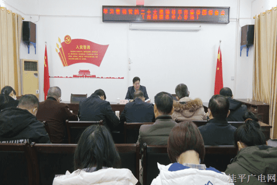 學習貫徹黨的二十大精神桂平市宣講團報告會（市融媒體中心專場）