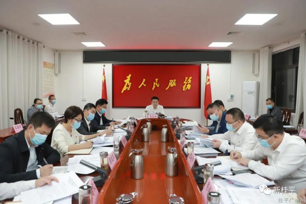 桂平市委常委會(huì)召開會(huì)議 傳達(dá)學(xué)習(xí)全國“兩會(huì)”精神
