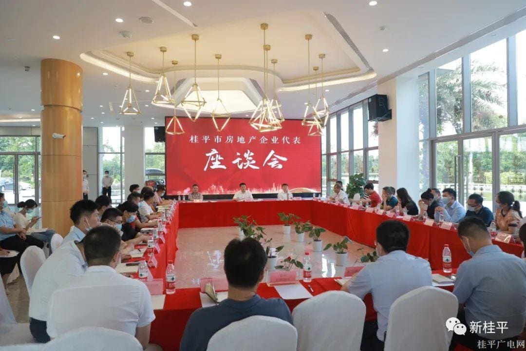 黃德佳主持召開(kāi)桂平市房地產(chǎn)企業(yè)代表座談會(huì)
