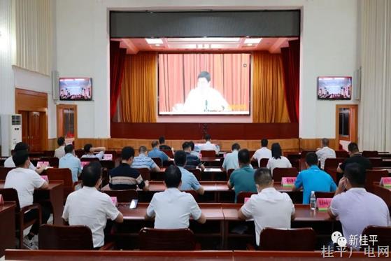 我市組織收聽收看貴港市疫情防控調(diào)度會議