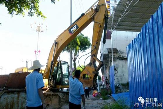 我市對三產用地違規(guī)建筑開展處置工作