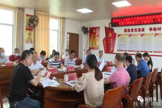 貴港市人大調(diào)研組到桂平市開展信訪維穩(wěn)、鄉(xiāng)村振興及防汛救災(zāi)工作調(diào)研