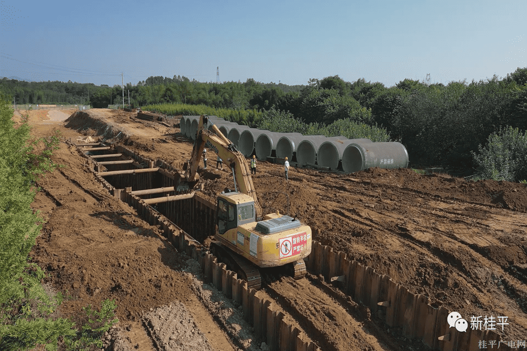 大藤峽水利樞紐灌區(qū)工程南木補水干管及金田,、羅旺灌片建設(shè)穩(wěn)步推進