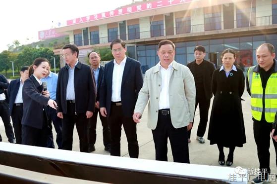 玉林市人大常委會(huì)考察組到我市考察