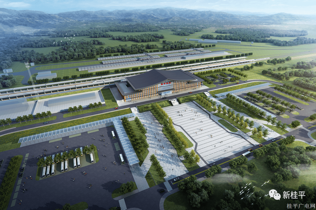 奮進(jìn)正當(dāng)時(shí),！柳梧鐵路桂平北站建設(shè)忙