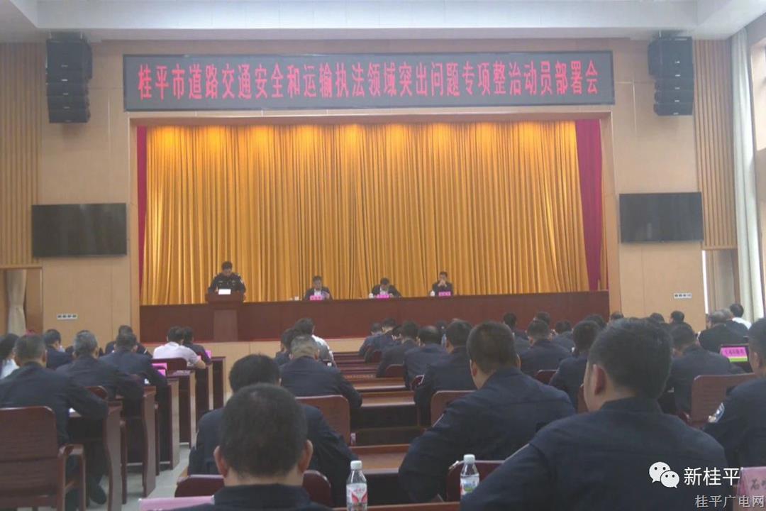 我市召開全市道路交通安全和運(yùn)輸執(zhí)法領(lǐng)域突出問題專項(xiàng)整治動(dòng)員部署會