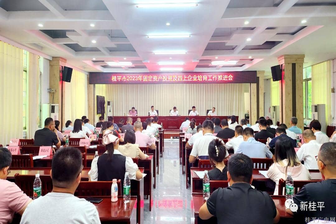 桂平市召開(kāi)2023年固定資產(chǎn)投資及四上企業(yè)培育工作推進(jìn)會(huì)