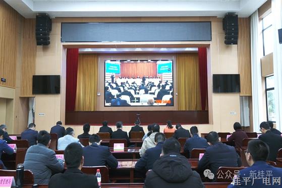 桂平市組織收聽收看貴港市六屆人民政府第四次廉政工作會議