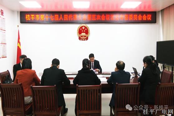 【聚焦兩會(huì)】桂平市第十七屆人民代表大會(huì)第五次會(huì)議議案審查委員會(huì)召開(kāi)會(huì)議